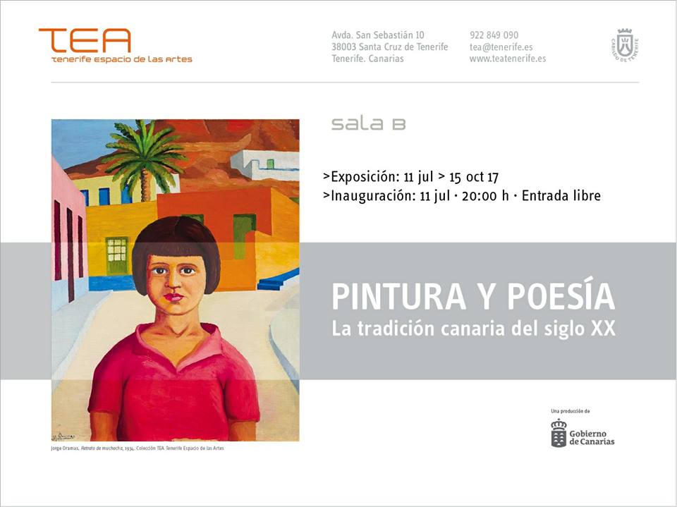 Fatiga. A propósito de la exposición Pintura y Poesía. La tradición Canaria del siglo XX producida por el Gobierno de Canarias en TEA Tenerife Espacio de las Artes.